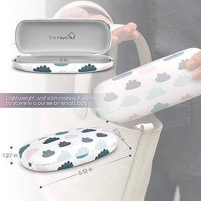 Buy Glasses Case Sunglasses Case Hard Shell Aesthetic Cute Glasses Case With Metal Frame Protective Case Perfect For Eyeglasses Sunglasses Reading Glasses Glasses Case For Women Kids Glasses Case