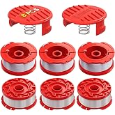 8 Pack CMZST0653 Weed Eater String Compatible with Craftsman Weed Wacker | 0.065" 30Ft,Auto Feed Pre-Assembled String Trimmer Line, Fit For Craftsman CMZST900, CMZSTA900, CMESTE920, CMZST98020 Series