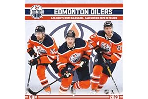 2023 NHL Edmonton Oilers Wall Calendar (Bilingual French) (French Edition)