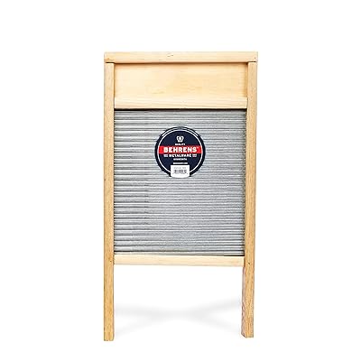 Behrens Manufacturing Behrens BWBG12 Galvanized Washboard, Large, Silver