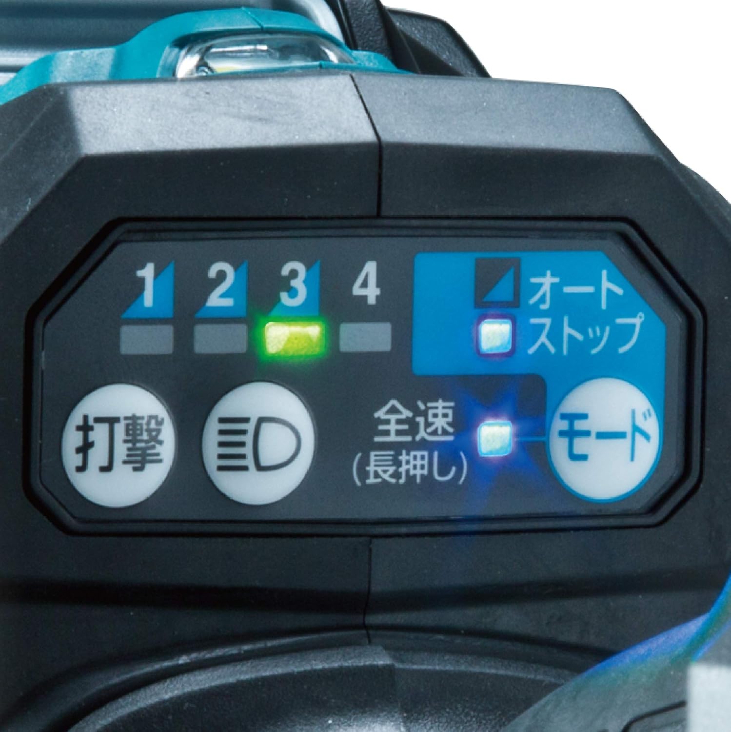 Makita TW001GZ Max Li-ion XGT Brushless Impact Wrench, Batteries and Charger Not Included, Black, 40 V, Petrol - Image 5