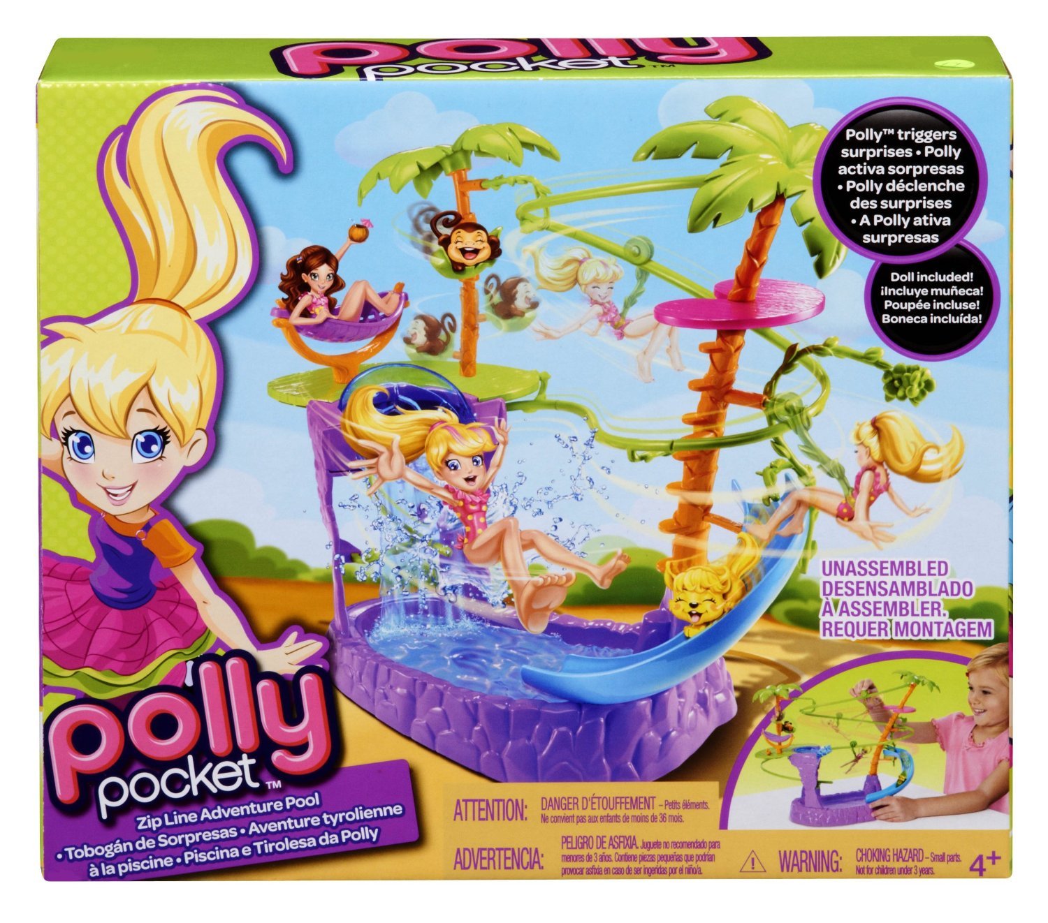 tirolesa polly pocket
