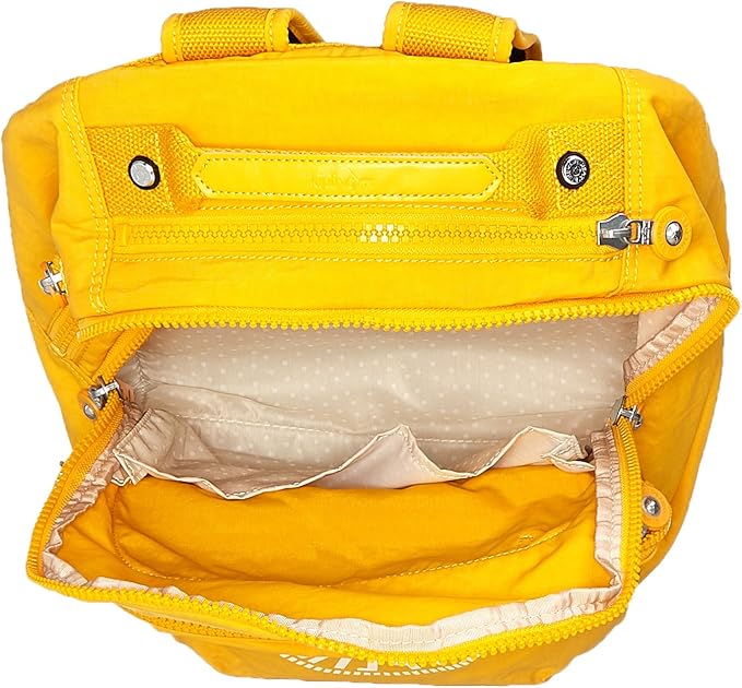 mochila kipling amarilla