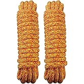 TetherTite Boat Dock Lines 5/8 Inch 20/25/30 Ft,Double Braided Nylon Boat Dock Lines with Loop, Mooring Line Marine Rope (5/8" x27')