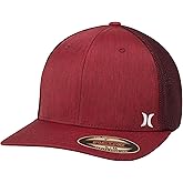 Hurley Men's Caps - Mini Icon Mesh Panel Baseball Cap - Fitted Hats for Men