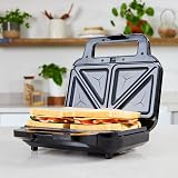 Breville 3-in-1 Ultimate Snack Maker Deep Fill Toastie Waffle Panini UK Plug view 8