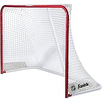 Snipers Edge Hockey Backyard Goal - 6' X 4' Regulation Size Net With Heavy-Duty Steel Frame