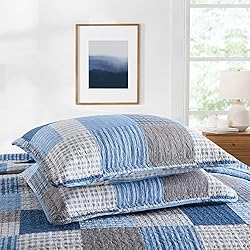 PANGUSHAN King Size Quilt Set,100% Cotton King