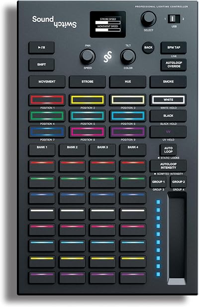SoundSwitch Control One DMX DJ Lighting Controller with 3 Month Software Access