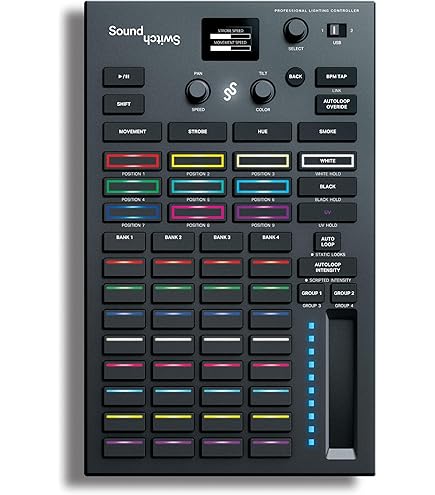 ADJ STAGE-SETTER-8 8 Channel DMX Lighting Console with Presets and