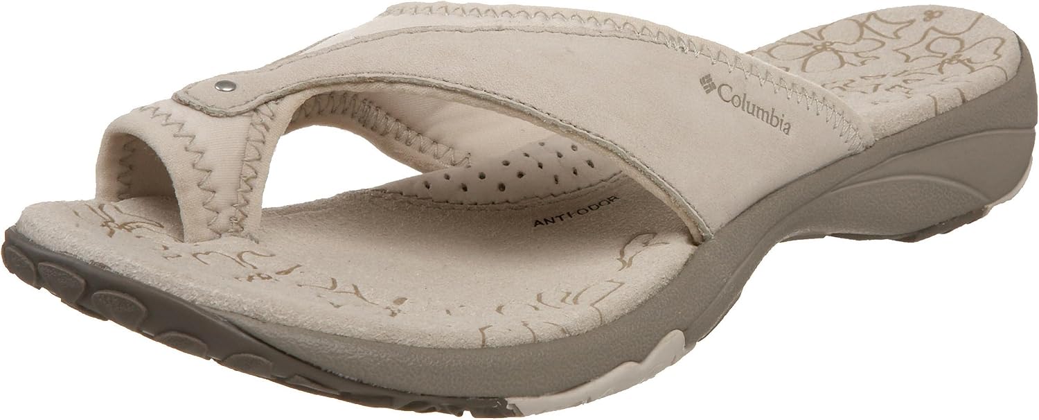 Columbia Kea, Tongs femme Ivoire (022 Stone), 40 EU (7 UK) (9 US