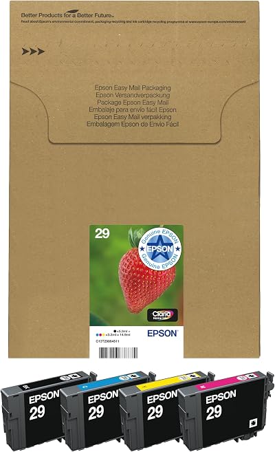 Epson 29 Strawberry Genuine Multipack Claria Home Ink 4-colour