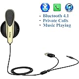 Car Hands Free Wireless Bluetooth Headset and Transmitter Safe Driving One-Ear Speakerphone Car Kit