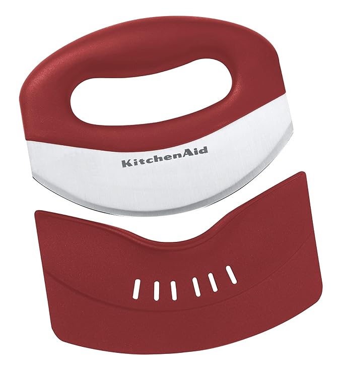 Kitchenaid Wiegemesser, rot, Edelstahl, red 14 x 3.8 x 15.5 cm