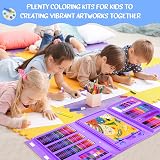 TCJJ Mermaid 208Pcs Kids Art Set Coloring Book CGP8 view 6