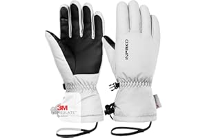 INPAKO Ski Gloves Men & Women Waterproof 3M Thinsulate Winter Touchscreen Snow Gloves for Snowboard