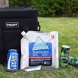 TOURIT Reusable Ice Packs 3 Pack 9.75 x 9.75 x 1 in Cooler Gel Packs view 5