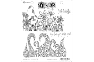 Ranger Dylusions Cling Stamp Set 8.5 x 7 x 0.25