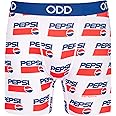 Odd Sox, Men's Novelty Boxer Briefs, Pepsi or Mt. Dew Soda, Fun Graphic Prints