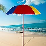 Marko Outdoor 1M Beach Umbrella Garden Outdoor Patio Sun Shade Protection Parasol Kids Childs