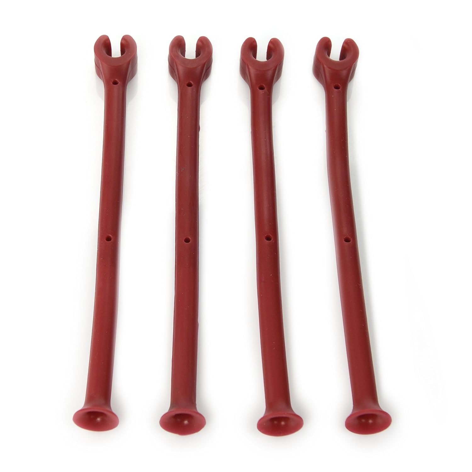 rojo Limpieza sin riesgo de vasos de tallo largo Charles Daily Juego de