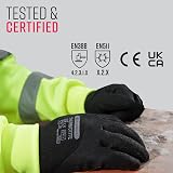 Blackrock Thermotite Thermal Work Gloves Size 8 Medium Sandy Nitrile Grip Cold view 4