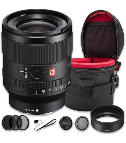 Amazon.com : Sony FE 35mm f/1.4 GM Lens (SEL35F14GM) with Gadget