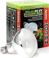 Komodo Solar D3 UV Basking Bulb 160W for Reptiles Desert Tropical