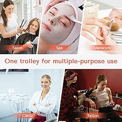 TASALON Ultimate Rolling Cart for Salon Stations
