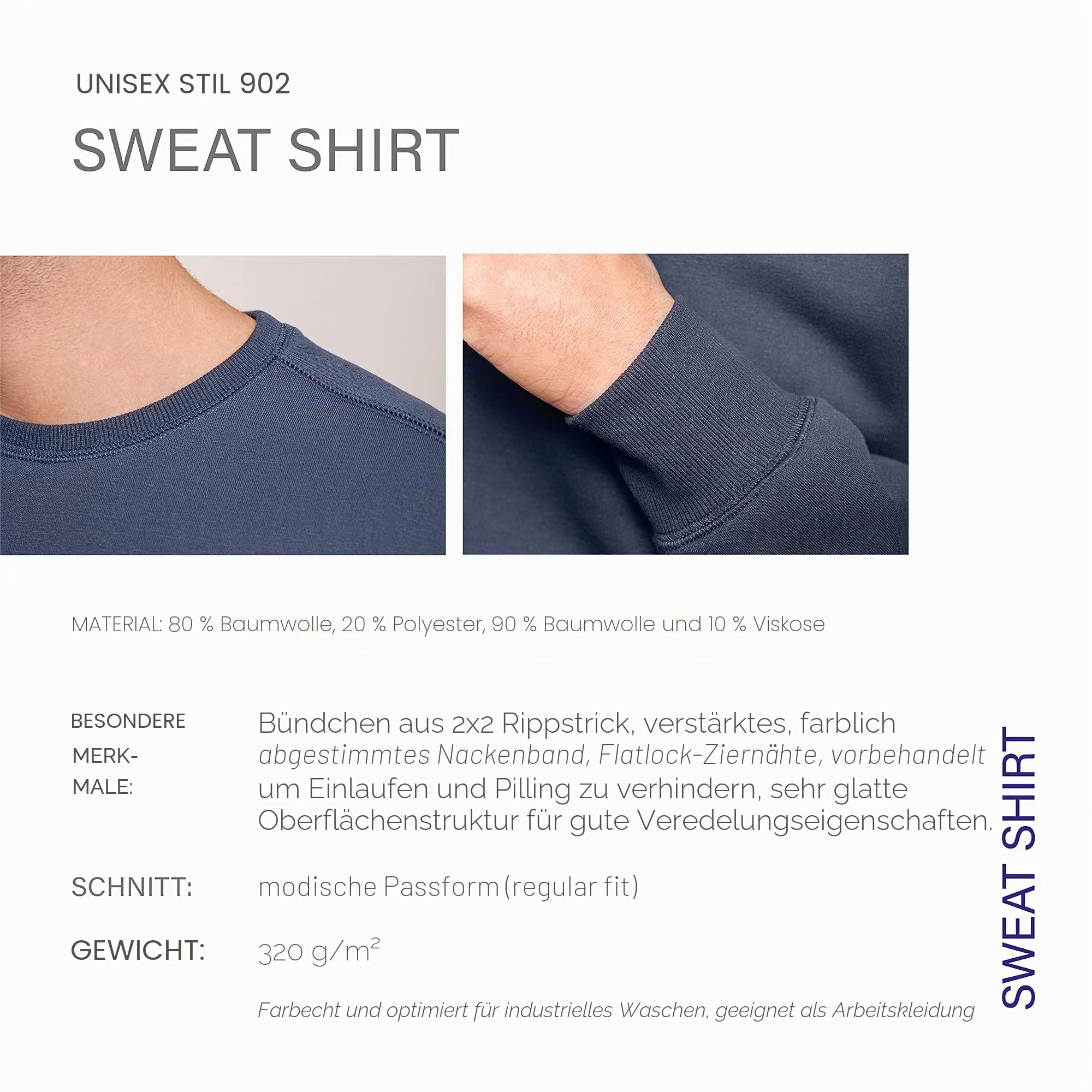 HRM Unisex 902, Schwarz, M EU 3