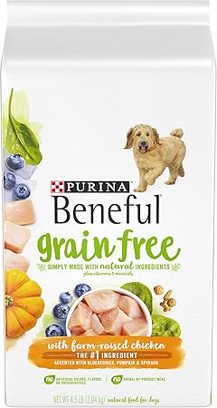 purina beneful dog food grain free