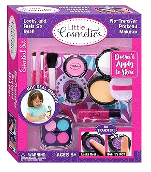 Amazon Com Little Cosmetics Pretend Makeup Signature Set Toys Games