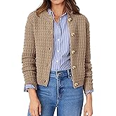 PRETTYGARDEN Women's Knit Cardigan Sweaters Casual Long Sleeve Open Front Button Down Trendy Jackets Outerwear