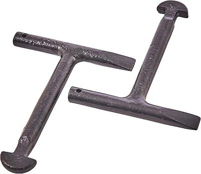 Amtech C3185 2 Piece T-Handle Manhole Key Set