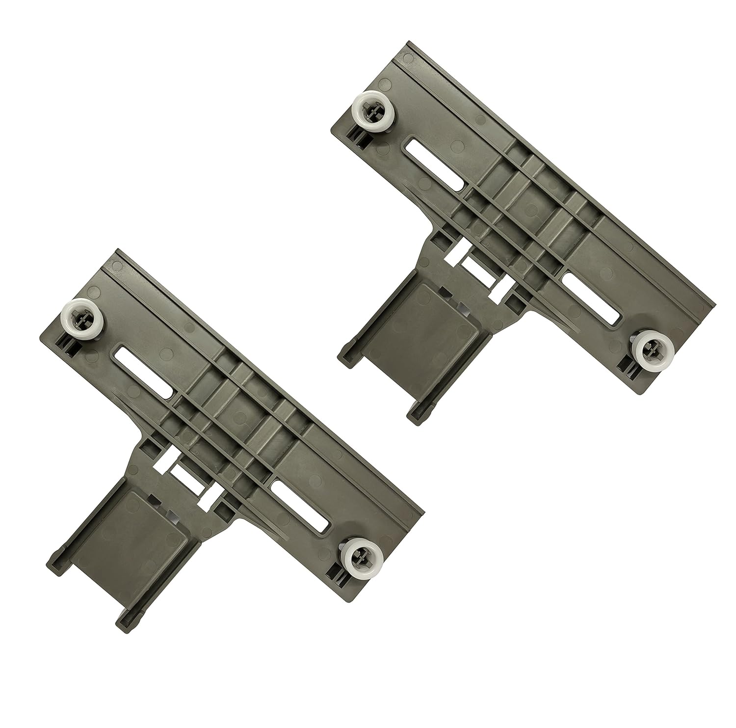 2 PACK W10350376 DISHWASHER UPPER TOP RACK ADJUSTER FITS KENMORE