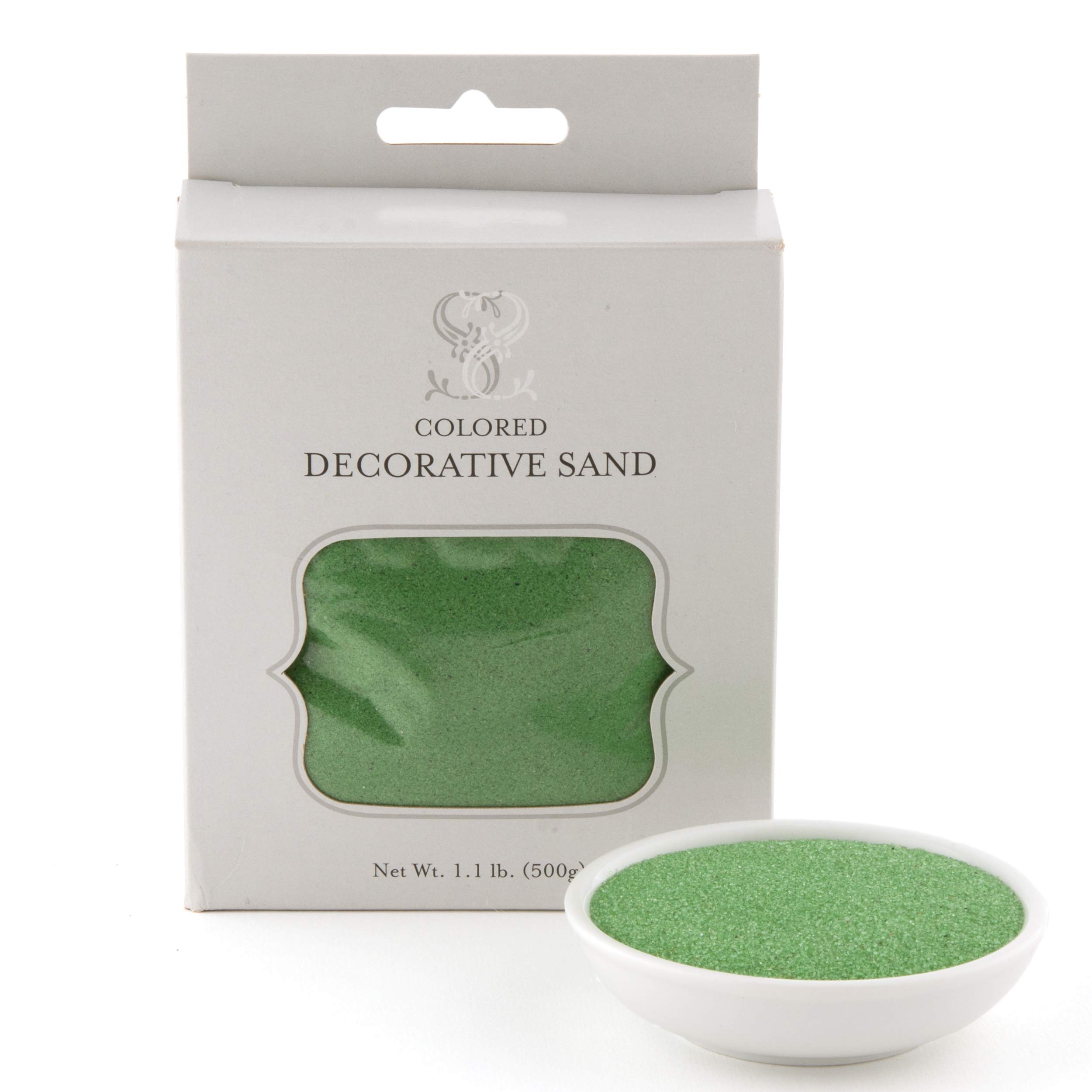 WEDDINGSTAR 7083-03, Classic Green Crystalline Quartz Sand