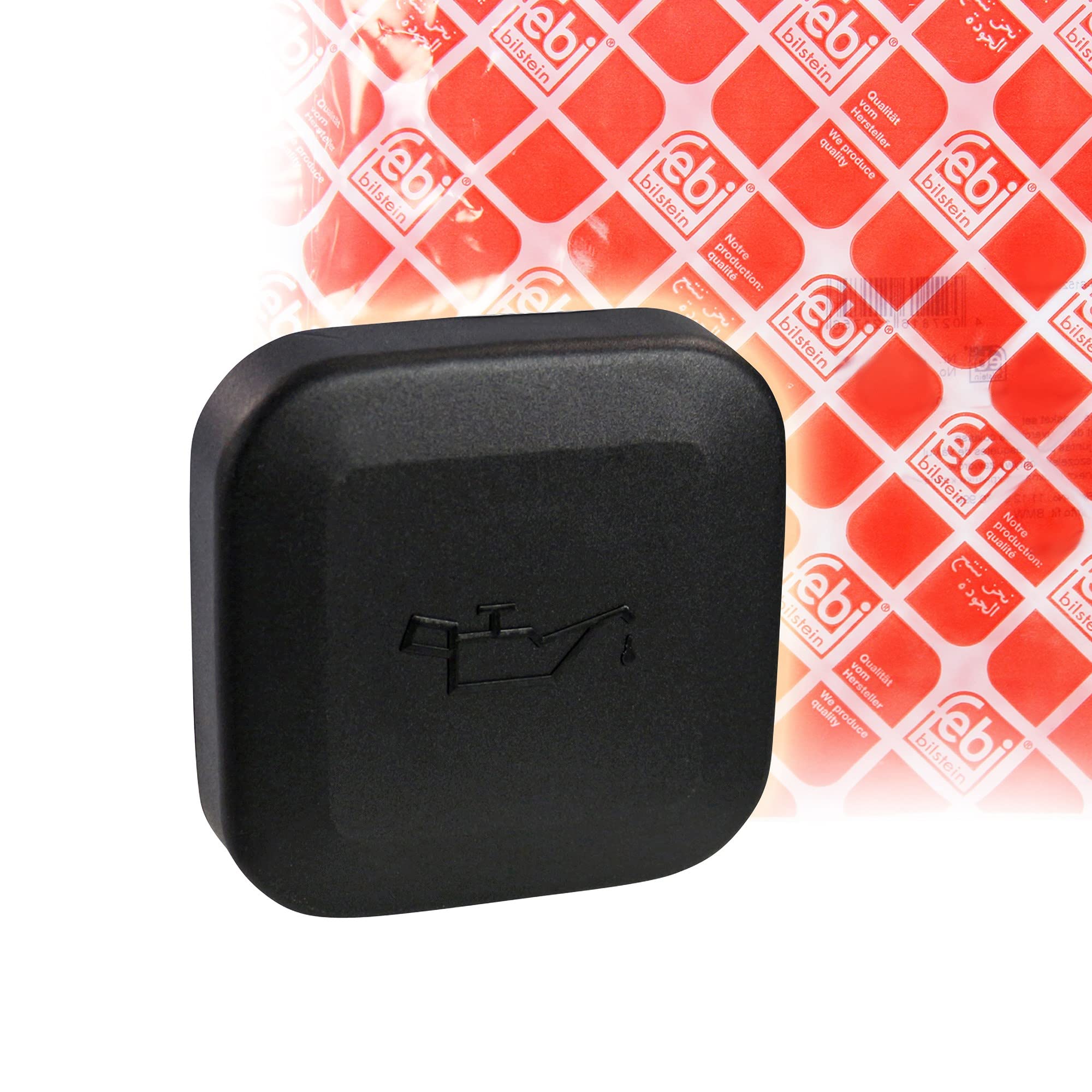 febi bilstein 12795 Oil Filler Cap with gasket, pack of one