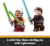 LEGO Star Wars Ahsoka Jedi Interceptor 75401 with Anakin and R7-A7 droid 8+ view 5