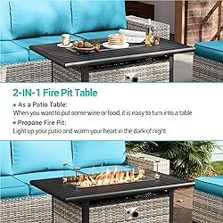 Muphyers 7-Piece Outdoor Patio Furniture Set with