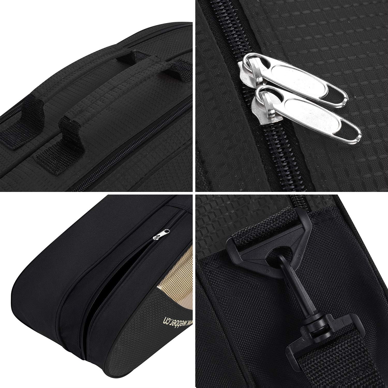 ITODA Tennis Racquet Cover Bag, Sports 3-6 Rackets Paddle Badminton Carry Case Dustproof Waterproof Separation Shoes Pocket Storage Outdoor Bag with Adjustable Shoulder Strap : Sports & Outdoors