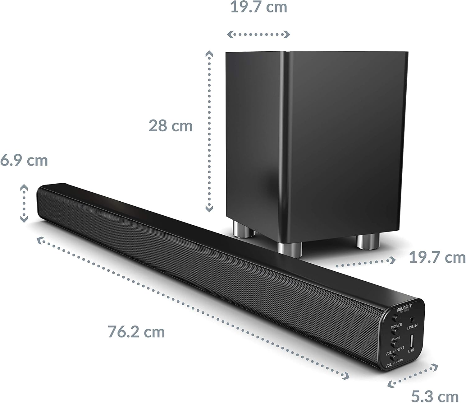 majority ben nevis ii soundbar