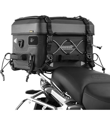 Amazon.com: TUSK Olympus Pannier Bags with Universal Pannier Rack