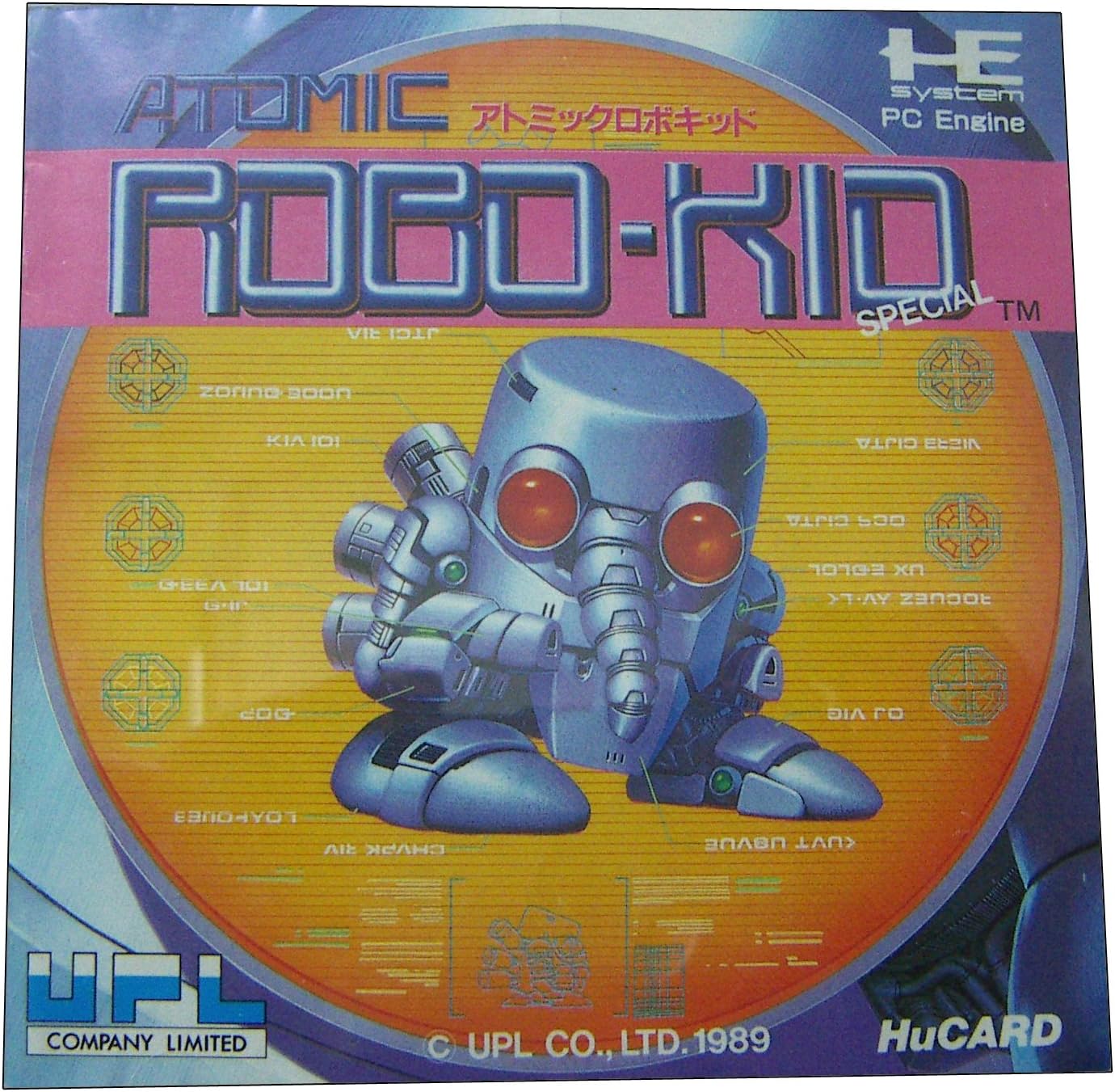 ATOMIC ROBO-KID [PC-ENGINE Japanese Import]