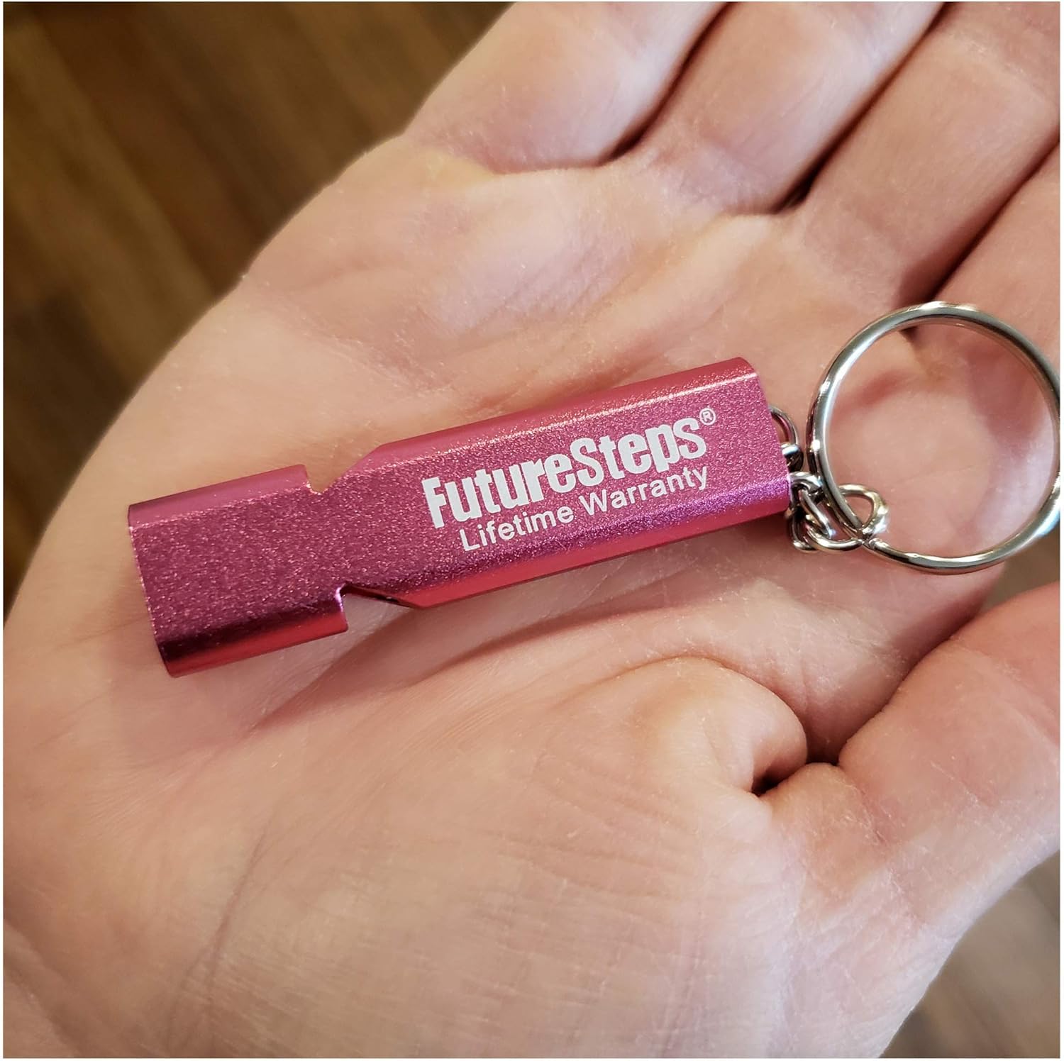 Pink Whistle with Lanyard, Safety, Trails, Hiking, Athletics, Recess, Coach, up to 120 Decibels for Emergency Situations: Home Improvement