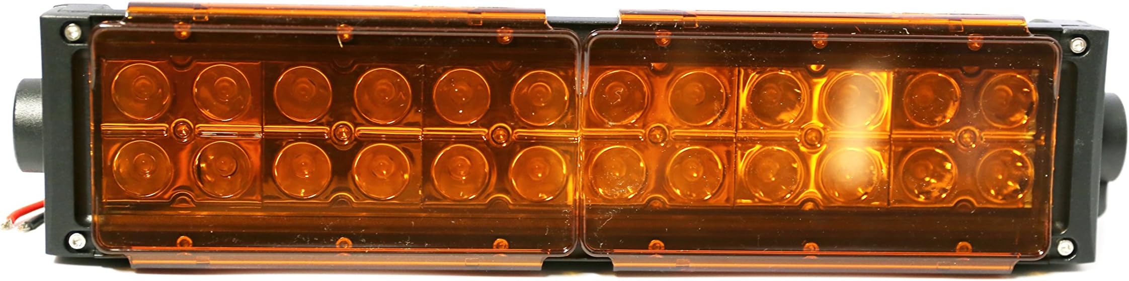 8" Amber Bar Cover LED Light Bar ATV Truck SUV Polaris 4x4 4WD 240W 288W 40" 50"