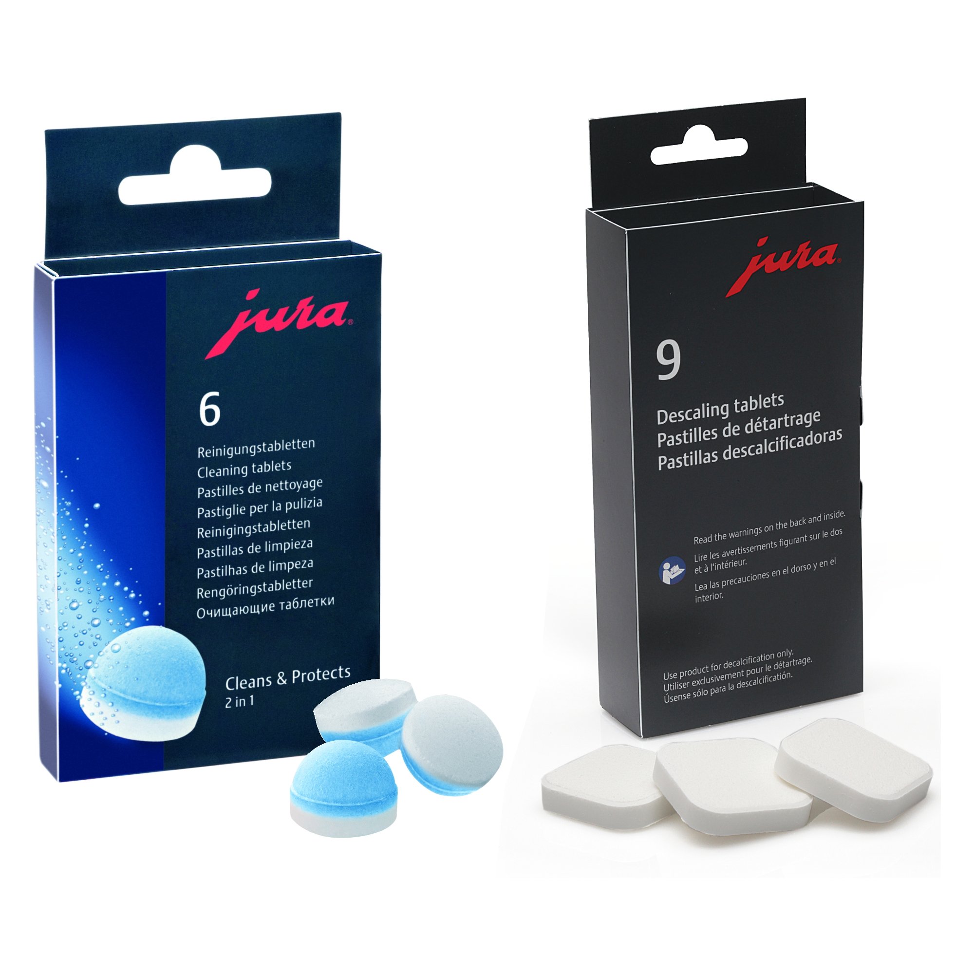 Amazon.com: Descaling Tablets and Cleaning Tablets for Jura-Capresso  Automatic Coffee and Espresso machines Combi pack: Coffee Machine And  Espresso Machine ...