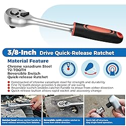 Der Erwachte 3/8-Inch Drive Ratchet Handle, Ratchet