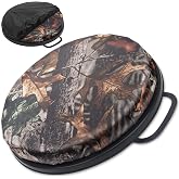 WarBull 5 Gallon Bucket Seat, 360-Degree Swivel Seat Foam Cushion Bucket Seat Lid with Waterproof Cover for Dove Duck Hunting, Fishing, Baseball, Gardening and Camping
