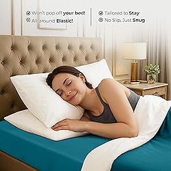 Utopia Bedding Queen Fitted Sheet - Bottom Sheet