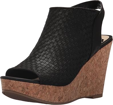 fergalicious black wedges